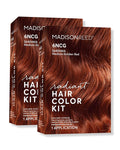 Madison Reed Radiant Hair Color Kit - 6NCG Medium Golden Red with Copper Tones (Sardinia Red), Permanent Hair Dye, Dimensional Gray Hair Blending | PPD-Free & Ammonia-Free, 3 Pack