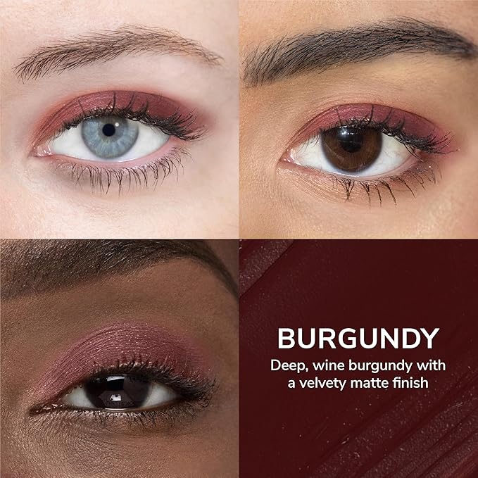 SeneGence ShadowSense EyeShadow, Burgundy, 0.14 Oz, Matte Cream to Powder Eyeshadow, Long-Lasting, Anti-Aging, Waterproof, Smudge-Proof Formula for Flawless All-Day Wear