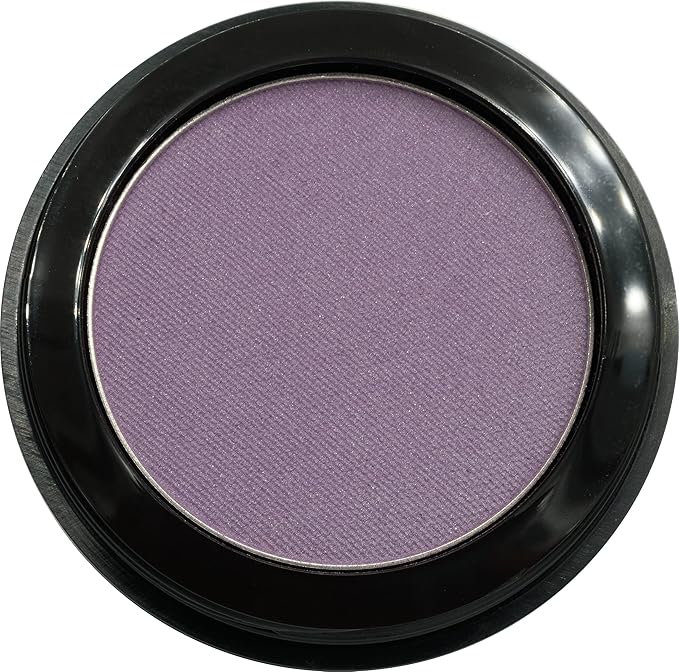 Pure Ziva Crushed Violet Matte Purple Mauve Pressed Powder Single Eyeshadow; Talc, Paraben & Cruelty Free
