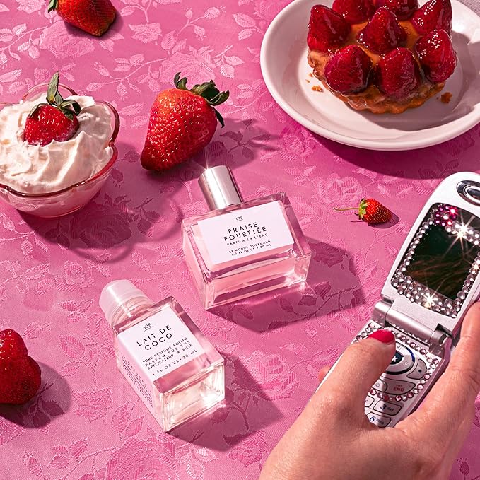 Le Monde Gourmand Fraise Fouettée Spray Eau de Parfum - Vanilla, Strawberry, Sugar Perfume Notes -1 fl oz (30 ml)