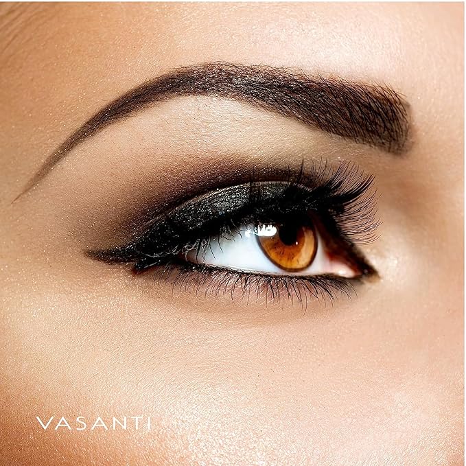 VASANTI Kajal Waterline Eyeliner (Intense Black) | Long-Lasting, Blendable Waterline Eye Liner | Smudge-Proof and Water-Resistant Eyeliner Pencil for Sensitive Eyes | Ophthalmologist Approved & Tested