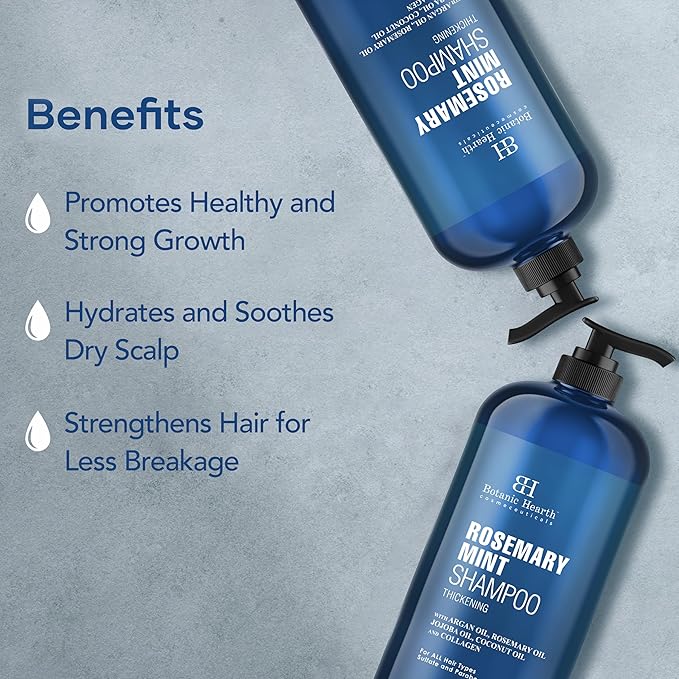 Botanic Hearth Rosemary Mint Shampoo Thickening Formula 16 fl oz