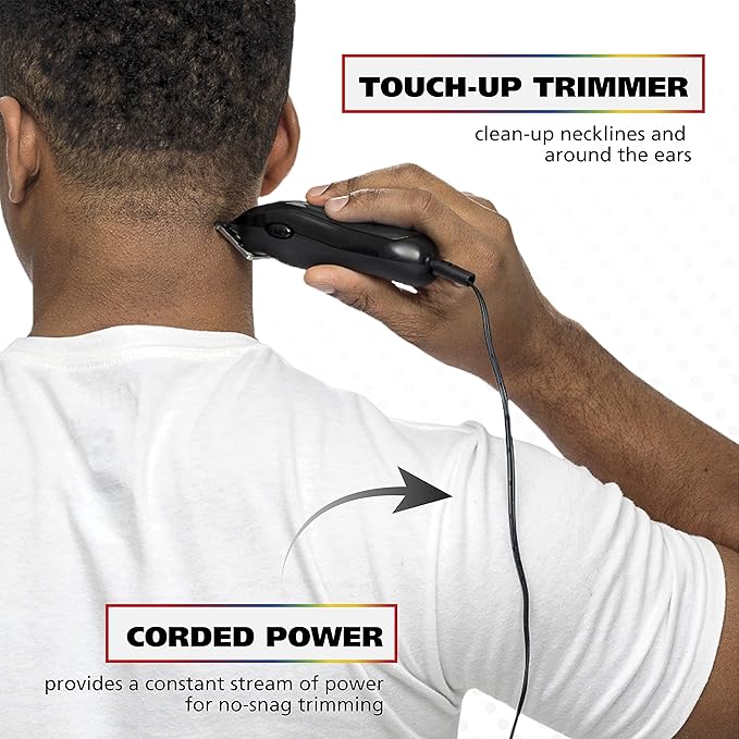 Wahl USA Pro Series Platinum Corded Hair Clipper & Corded Trimmer Kit