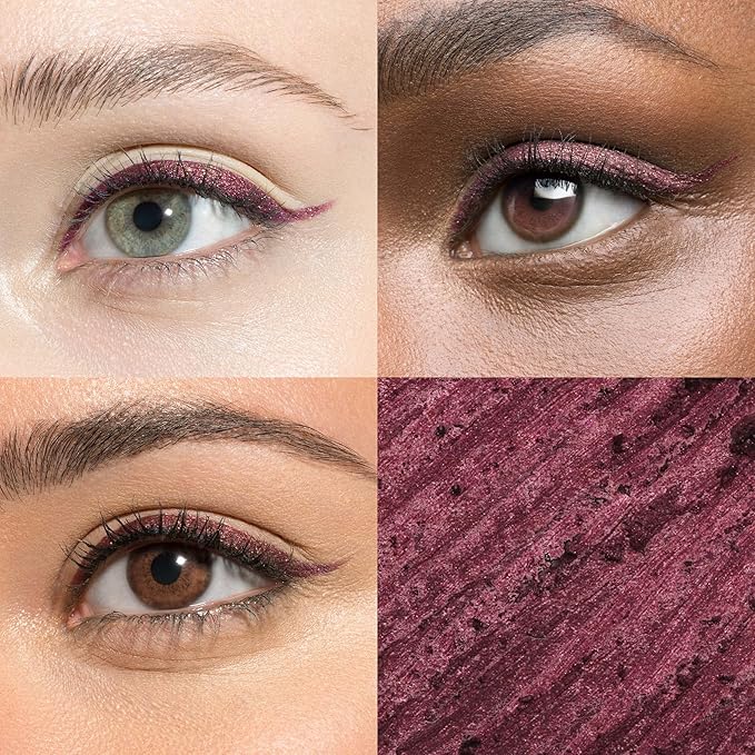 Julep When Pencil Met Gel Eyeliner – Waterproof, Long-Lasting, Smudge-Proof Liner for Everyday to Night Looks, Fig Shimmer