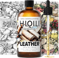 HIQILI Leather Fragrance Oil, Men's Scent for Car Air Freshener - 150ML