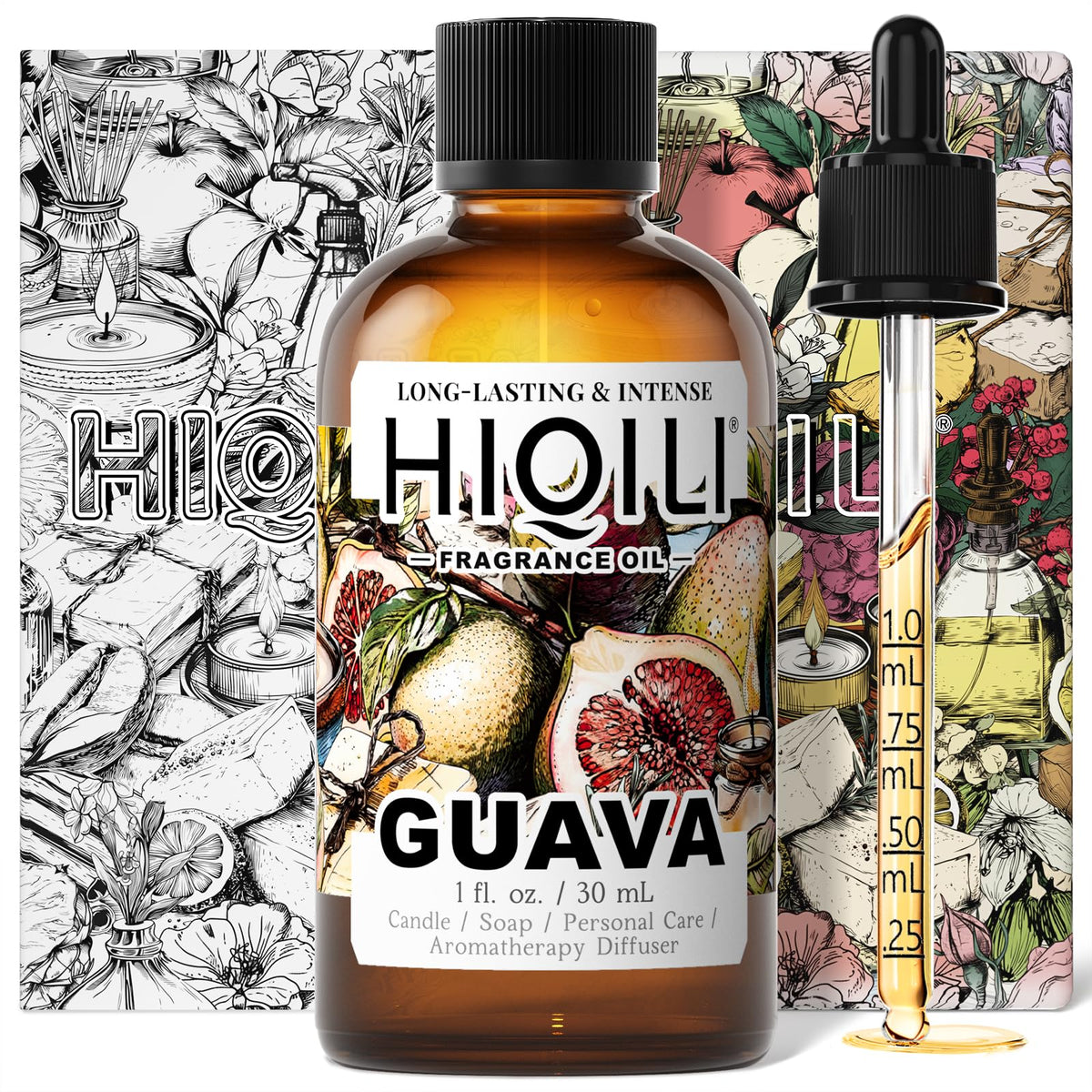 HIQILI Grape Fragrance Oil for Diffusers, Perfume & Room Spray - 5.07 Fl Oz