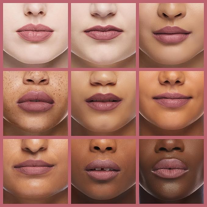 Oulac Pink Nude Lipstick Matte for Women, Long Lasting Liquid Lipstick, Waterproof Lip Stain, Transferproof, Creamy High Pigmented, Vegan & Cruelty-Free Lip Color M12