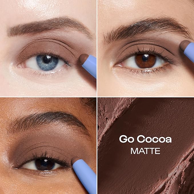 ALLEYOOP 11th Hour Cream Eyeshadow and Liner Stick, Dark Chocolate Matte