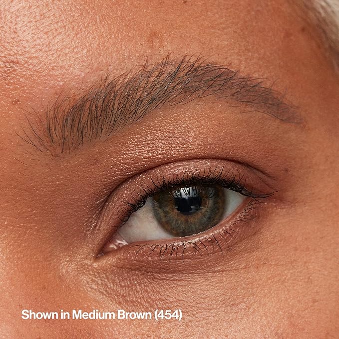 Revlon ColorStay Micro Eyebrow Pencil with Built In Spoolie Brush, Infused with Argan and Marula Oil, Waterproof, Smudgeproof, 454 Medium Brown, 0.003 oz