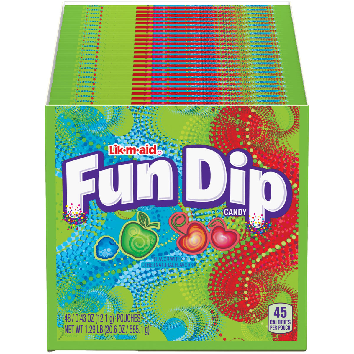 Fun Dip Assorted Flavor Party Pack - 48 Piece Pack, 0.43 oz Packets