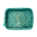 Conair 5 Piece Toiletry and Cosmetic Bag Set Under $30, Includes 1 Large Weekender Bag and 4 Organizer Bags in Blue Swirl Prints
