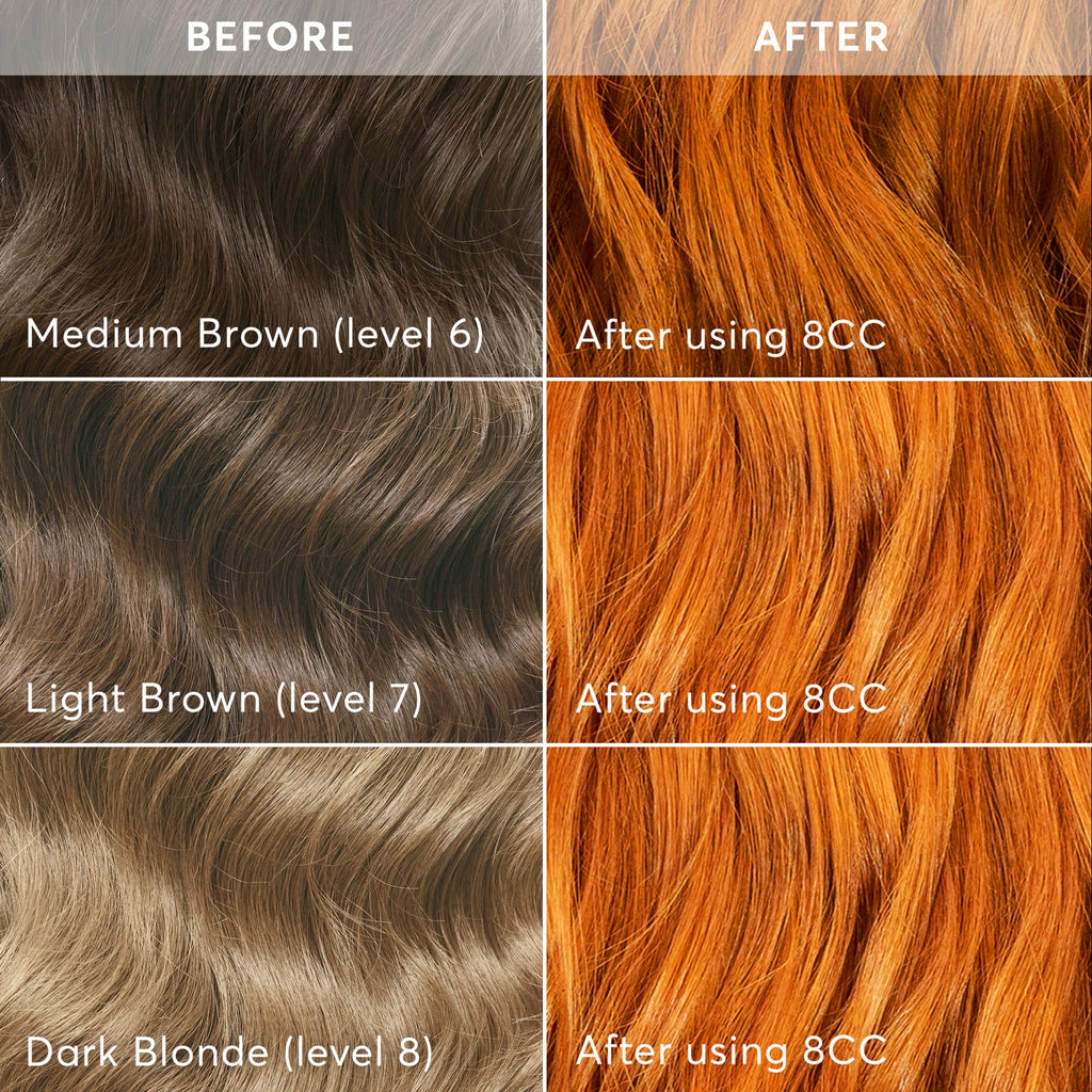 Madison Reed Radiant Hair Color Kit - 8CC Dark Vivid Copper Blonde (Matera Marigold), Vivid Permanent Hair Dye for Bold Color & Maximum Shine | PPD-Free & Ammonia-Free, 1 Pack