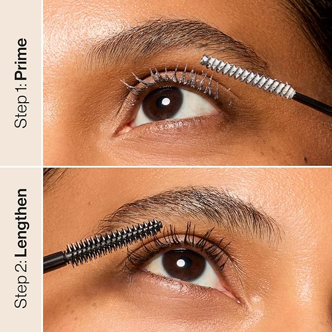 Honest Beauty 2-in-1 Extreme Length Mascara, Cruelty-Free, 0.27 fl oz, 3pk