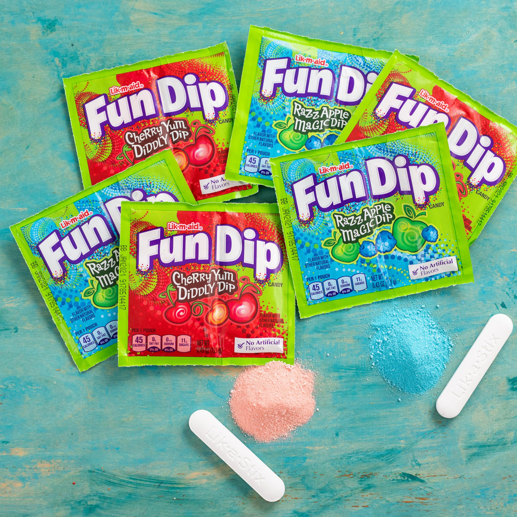 Fun Dip Assorted Flavor Party Pack - 48 Piece Pack, 0.43 oz Packets