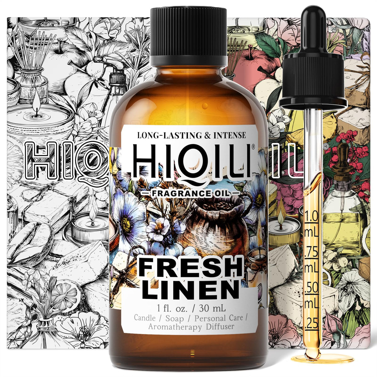 HIQILI Grape Fragrance Oil for Diffusers, Perfume & Room Spray - 5.07 Fl Oz