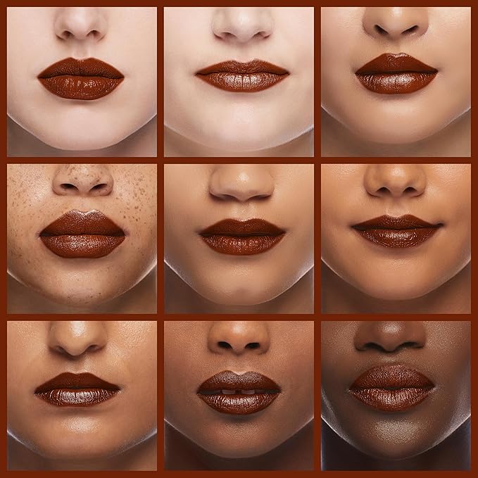 L'Paige pH Color-Changing Brown Lipstick | Brown to Raspberry Red Transformation | Aloe Vera Moisturizing Formula | Long-Lasting Lip Stain-Like Color | Shade LBR