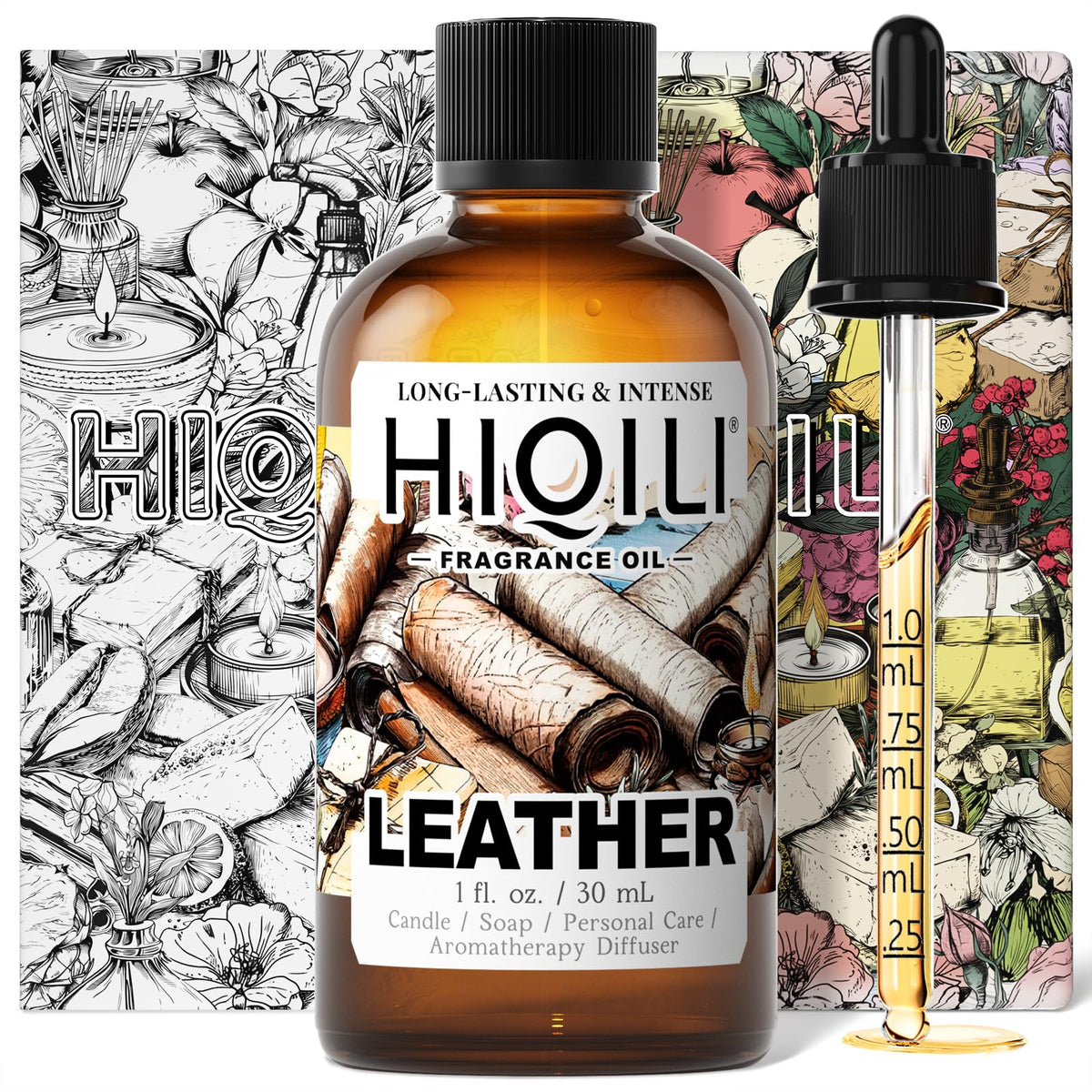 HIQILI Grape Fragrance Oil for Diffusers, Perfume & Room Spray - 5.07 Fl Oz