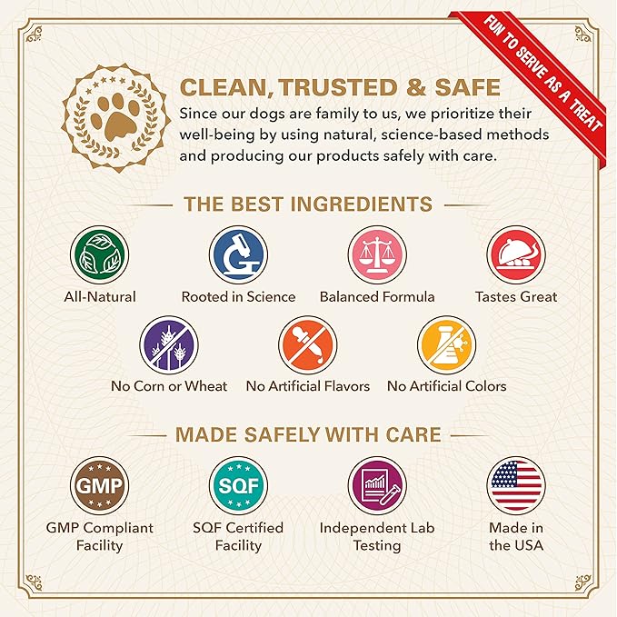 Bernie's Healthy Hips, Hip and Joint Supplement for Dogs, 90 Ct Soft Chews