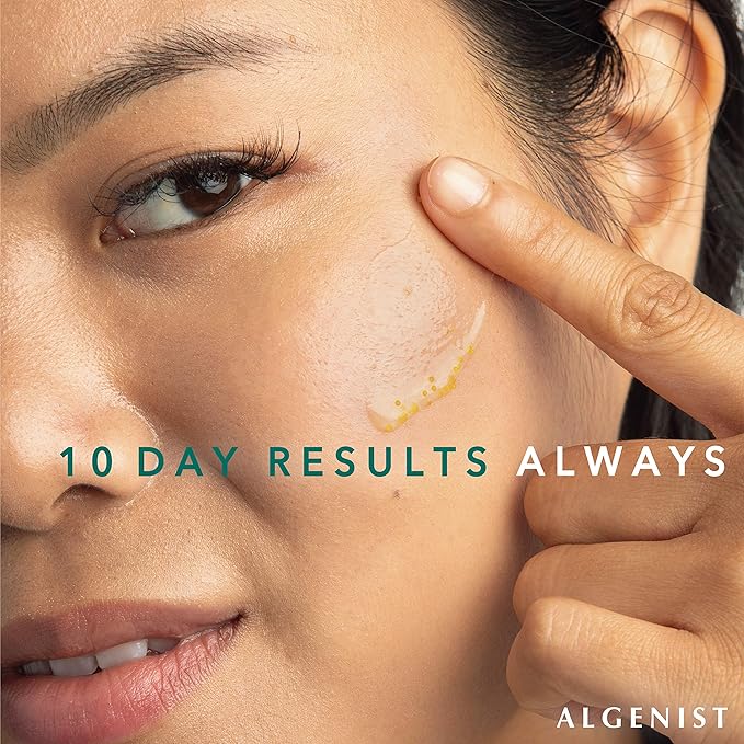 Algenist Green Microalgae Retinol+ Regenerating Serum - Gentle Anti Aging Retinol Face Serum with Time Release Retinol, AHA BHA PHA - Helps Improve Texture, Tone, Pores & Fine Lines (1 oz)