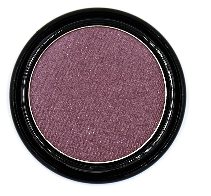 Pure Ziva Antique Plum Light Purple Lavender Shimmer Pressed Powder Single Vegan Eyeshadow; Talc, Paraben & Cruelty Free