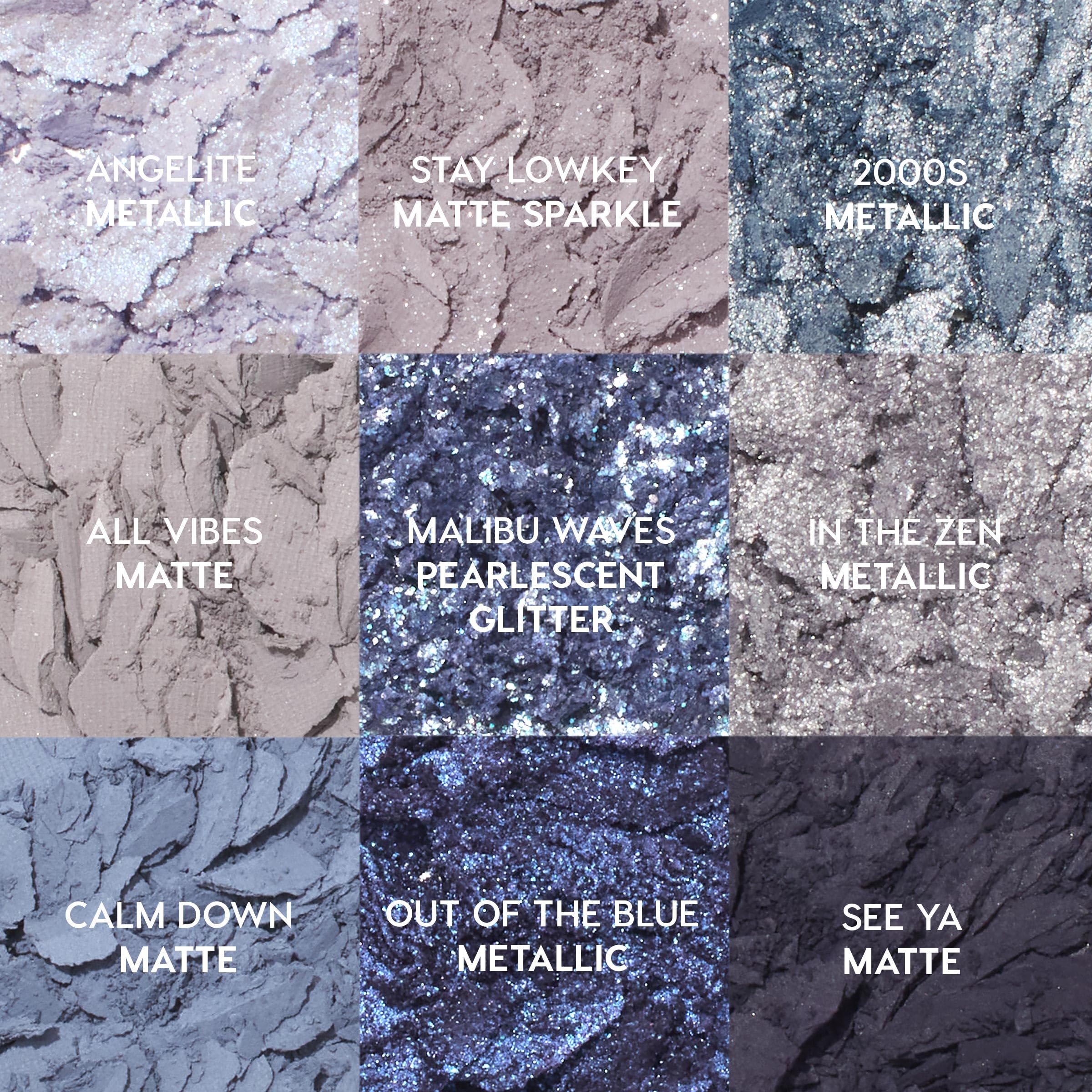 Colourpop So Elemental Eyeshadow Palette - Blue & Silver Shadow Palette with Metallic and Matte Finishes - High-Pigment Eye Makeup with a Long-Wearing Formula (0.3 oz)
