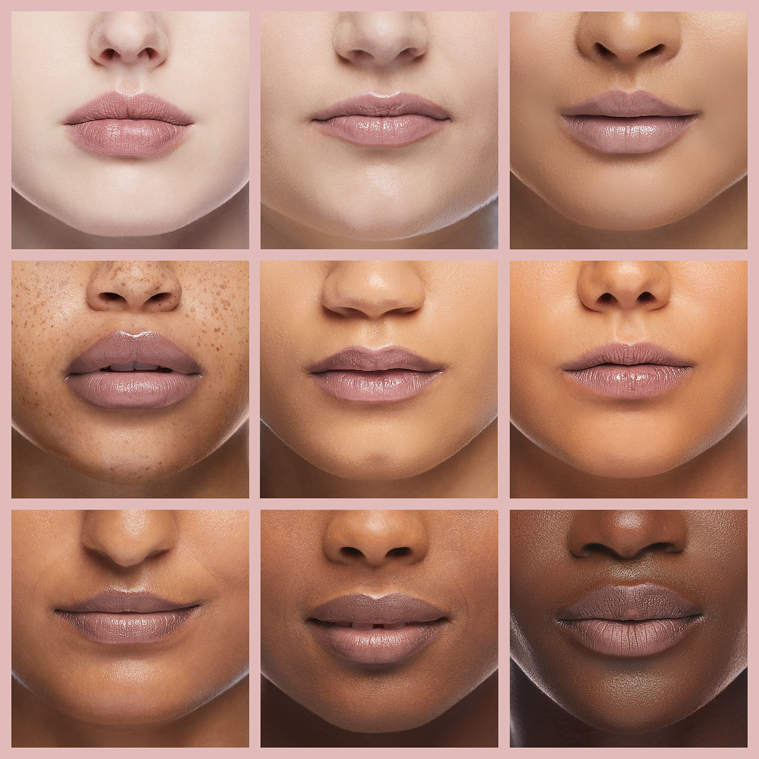 Pure Illumination Light-Up Lip Gloss with LED-Lit Applicator Brush + Side Mirror, Non-Sticky, Moisturizing Hydrating Lip Glosses with Lanolin, Jojoba Oil, & Vitamin E, Cosmic Latte