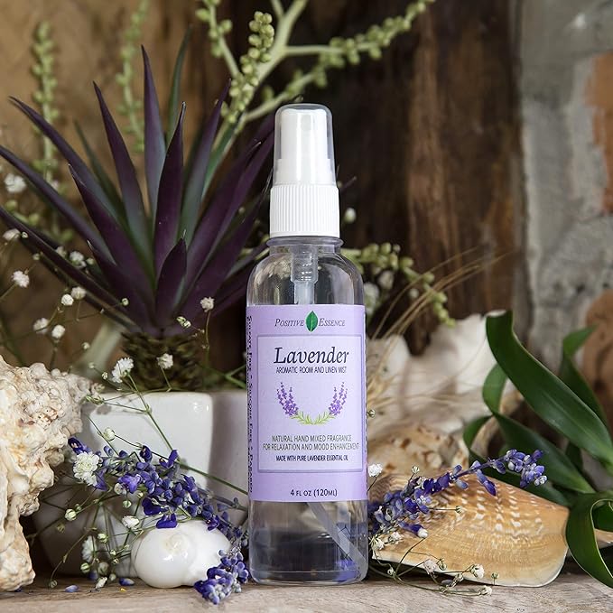 Lavender Room & Pillow Spray with Essential Oil, Linen Mist, 4.05 fl oz