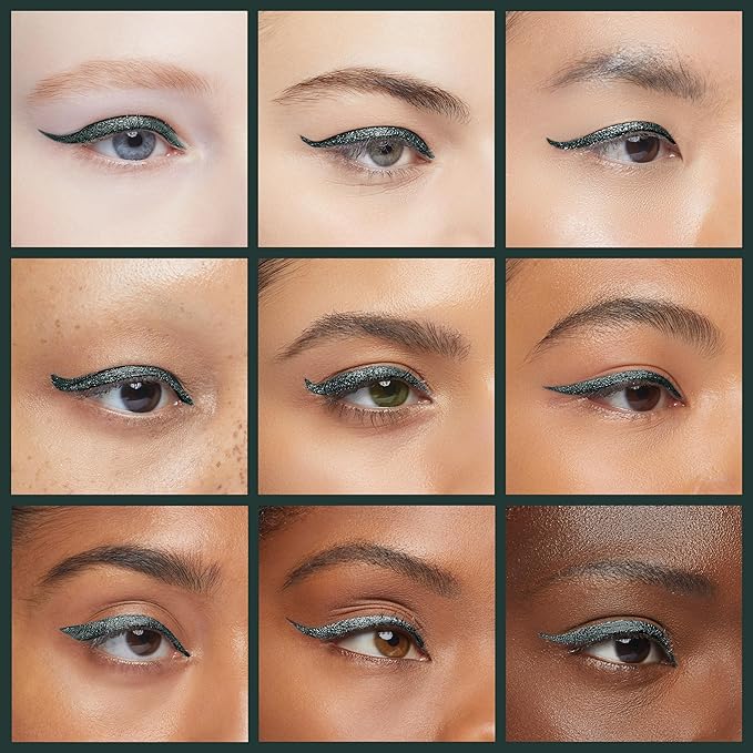 EPILYNX Liquid Eyeliner, Waterproof Hypoallergenic Vegan, Green, 2mL