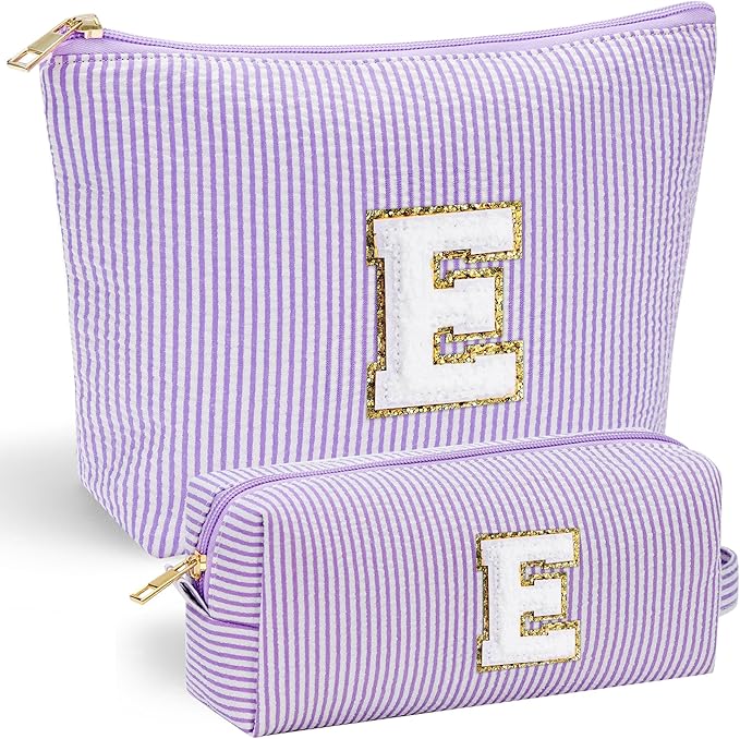 YOOLIFE Teacher Appreciation Gifts,Retirement Travel Gift for Teacher Travel Makeup Bag | Birthday Gift for Teachers | Retirement Gifts for Women 2026 | Purple E