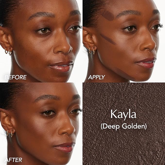 Thrive Causemetics Cream Bronzer Triple Threat Color Stick, Deep Golden