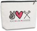 kdxpbpz Lacrosse Gifts Funny Gift for Her Him Lacrosse Makeup Bag Gift for Team Member Players Birthday Christmas Gifts for Women Her Coworker Sister Friend BFF Bestie