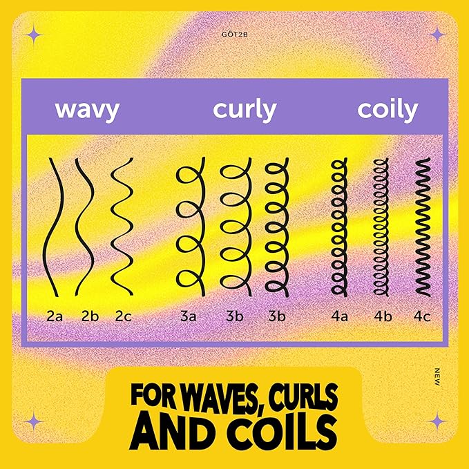 got2b Curled Detangler, Leave-In Detangler for Curly Hair