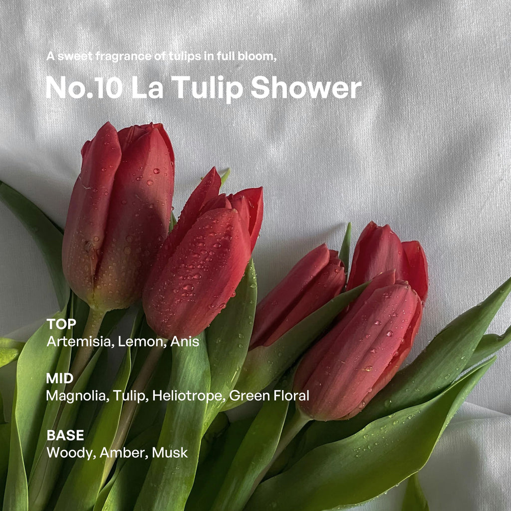 hetras Multi Fragrance Life Spray (La Tulip Shower Scent)–Non-Aerosol Room & Fabric Deodorizer | Large Capacity 10.14 fl.oz x 2-Pack | Elegant Tulip & Magnolia Floral Aroma Infused with Essential Oils