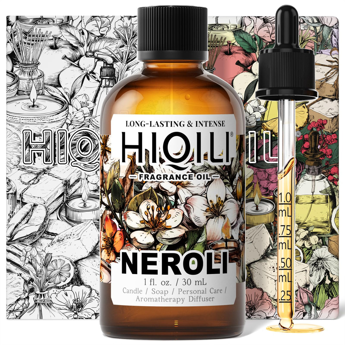 HIQILI Grape Fragrance Oil for Diffusers, Perfume & Room Spray - 5.07 Fl Oz
