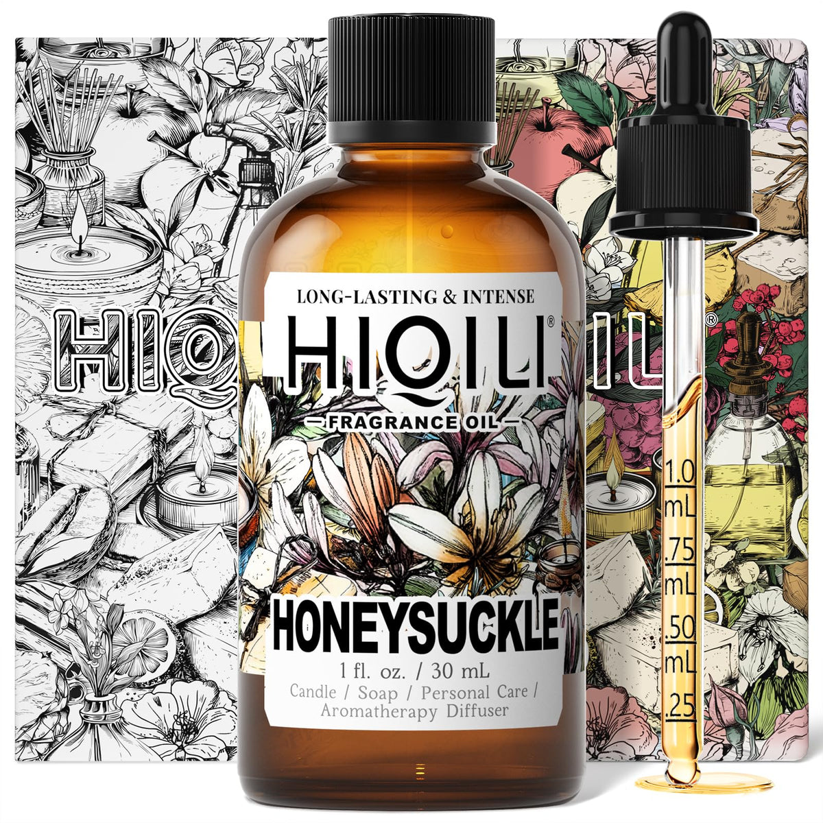 HIQILI Grape Fragrance Oil for Diffusers, Perfume & Room Spray - 5.07 Fl Oz