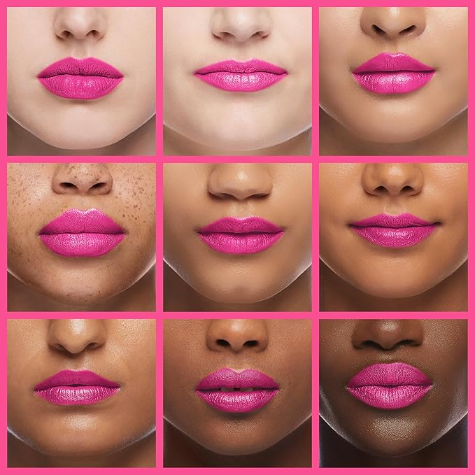 L'Paige Pink/Frost Split Lipstick | Pink & Frost Shimmer Lip Color | Aloe Vera Moisturizing Formula | Long-Lasting Dual-Tone Finish | Shade L95