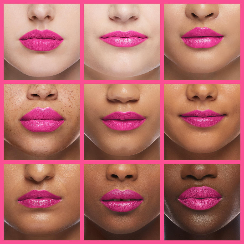 L'Paige Pink/Frost Split Lipstick | Pink & Frost Shimmer Lip Color | Aloe Vera Moisturizing Formula | Long-Lasting Dual-Tone Finish | Shade L95