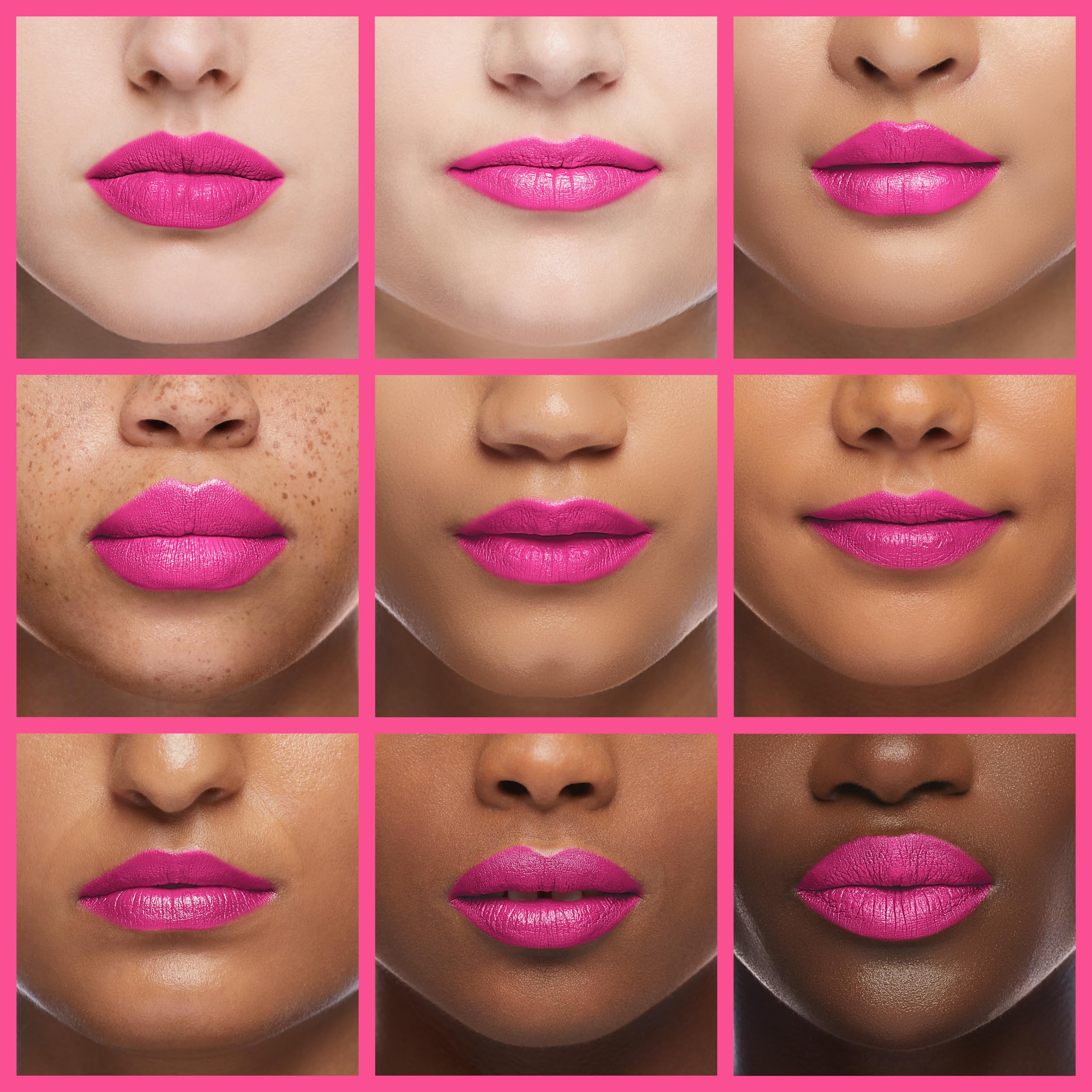 L'Paige Pink/Frost Split Lipstick | Pink & Frost Shimmer Lip Color | Aloe Vera Moisturizing Formula | Long-Lasting Dual-Tone Finish | Shade L95