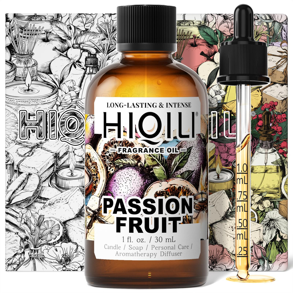 HIQILI Grape Fragrance Oil for Diffusers, Perfume & Room Spray - 5.07 Fl Oz