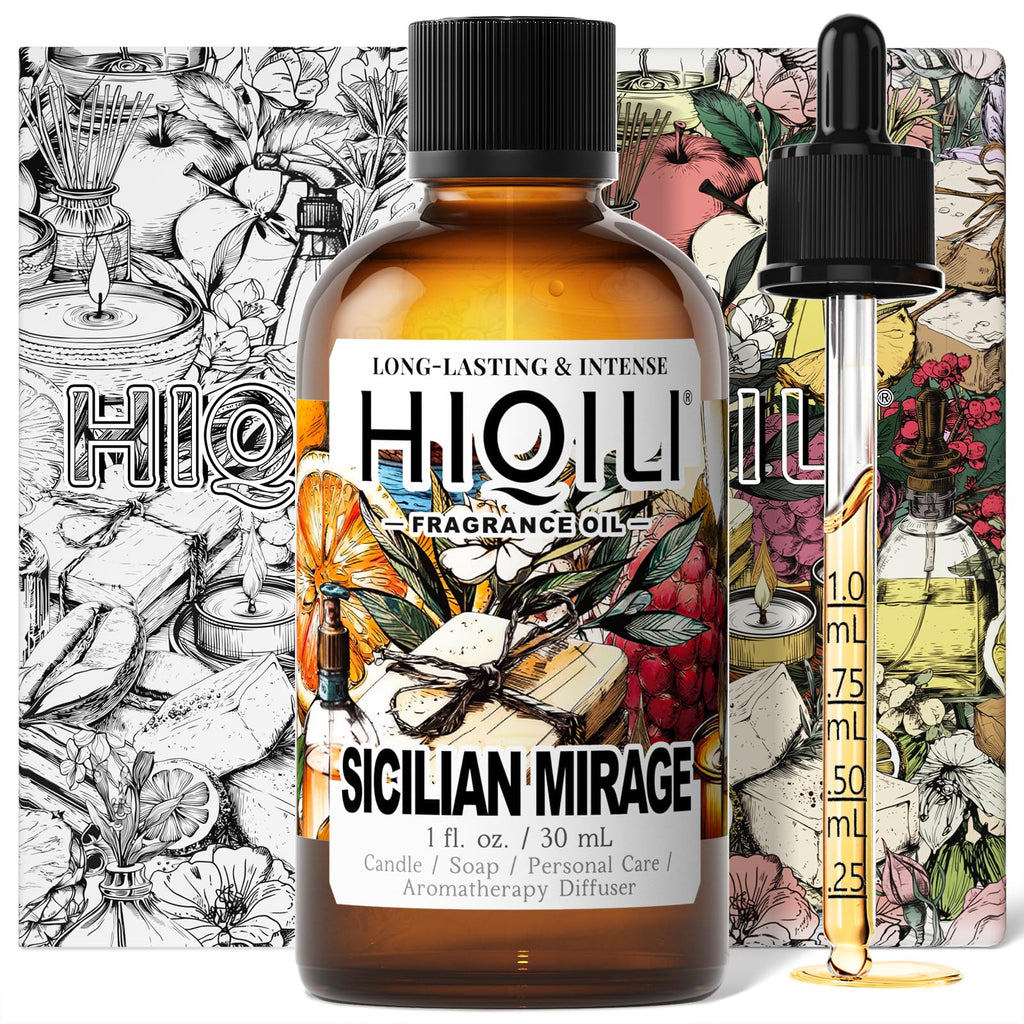 HIQILI Sicilian Mirage Fragrance Oil for Candle and Hair Perfume Making