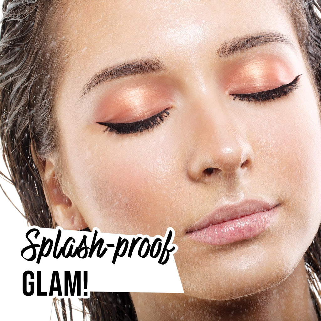 NOON'S UP Flat Eye-Liner - Waterproof Liquid Eyeliner Pen | Ultra-Slim & Bold Ash Brown Eyeliner Liquid | Quick Dry Waterproof Eyeliner Pen | Eye-Defining Brown Liquid Eyeliner 0.018 Fl Oz