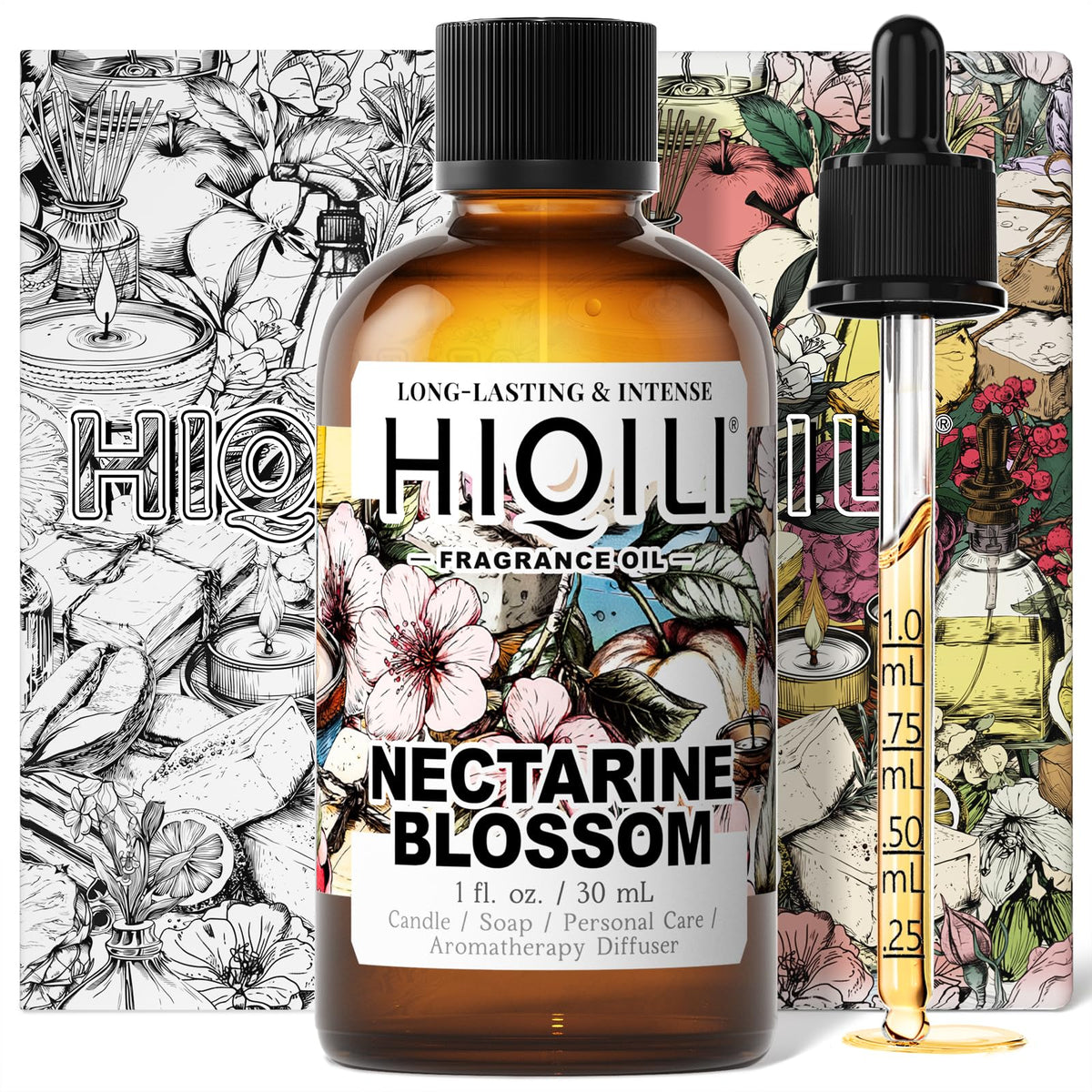 HIQILI Grape Fragrance Oil for Diffusers, Perfume & Room Spray - 5.07 Fl Oz