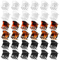 36pc Small Claw Clips -1 Inch Durable Hair Clips for All Hair Types