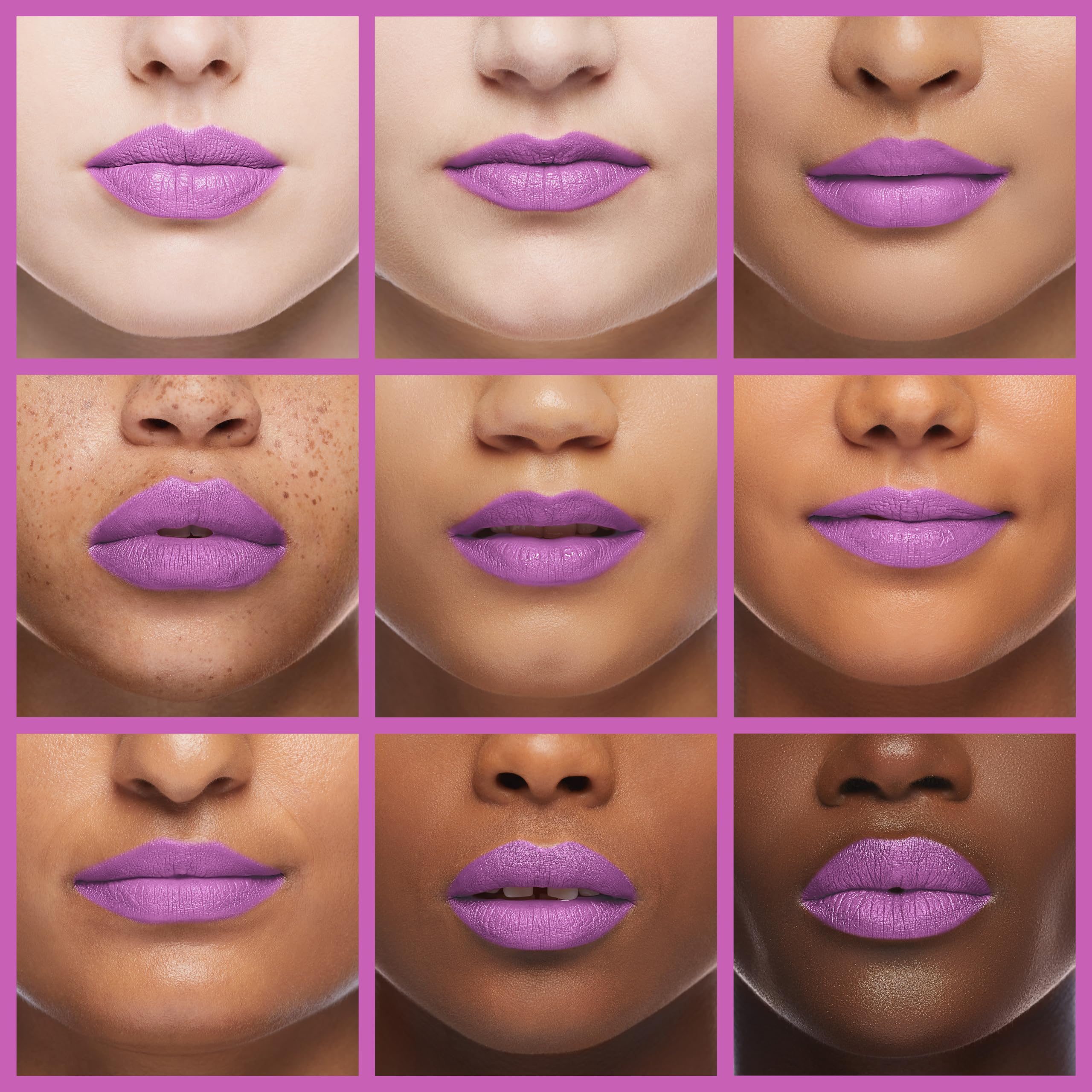 Oulac Matte Lipstick for Women Long Lasting, Light Pink | Lavender Lip Gloss, Waterproof Lip Stain, No Transfer, Creamy High Pigmented Formula with Rose Oil, Vegan & Cruelty-Free, M14
