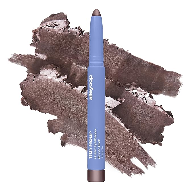 ALLEYOOP 11th Hour Cream Eyeshadow and Liner Stick, Plum Up