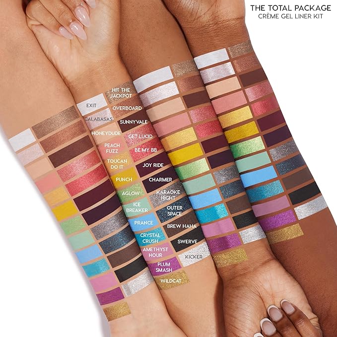ColourPop BFF Crème Gel Liner - Waterproof Gel Eyeliner Pen with a High-Pigment & Buildable Formula - Colored Eyeliner with 18-Hour Wear - Swerve (0.01 oz)