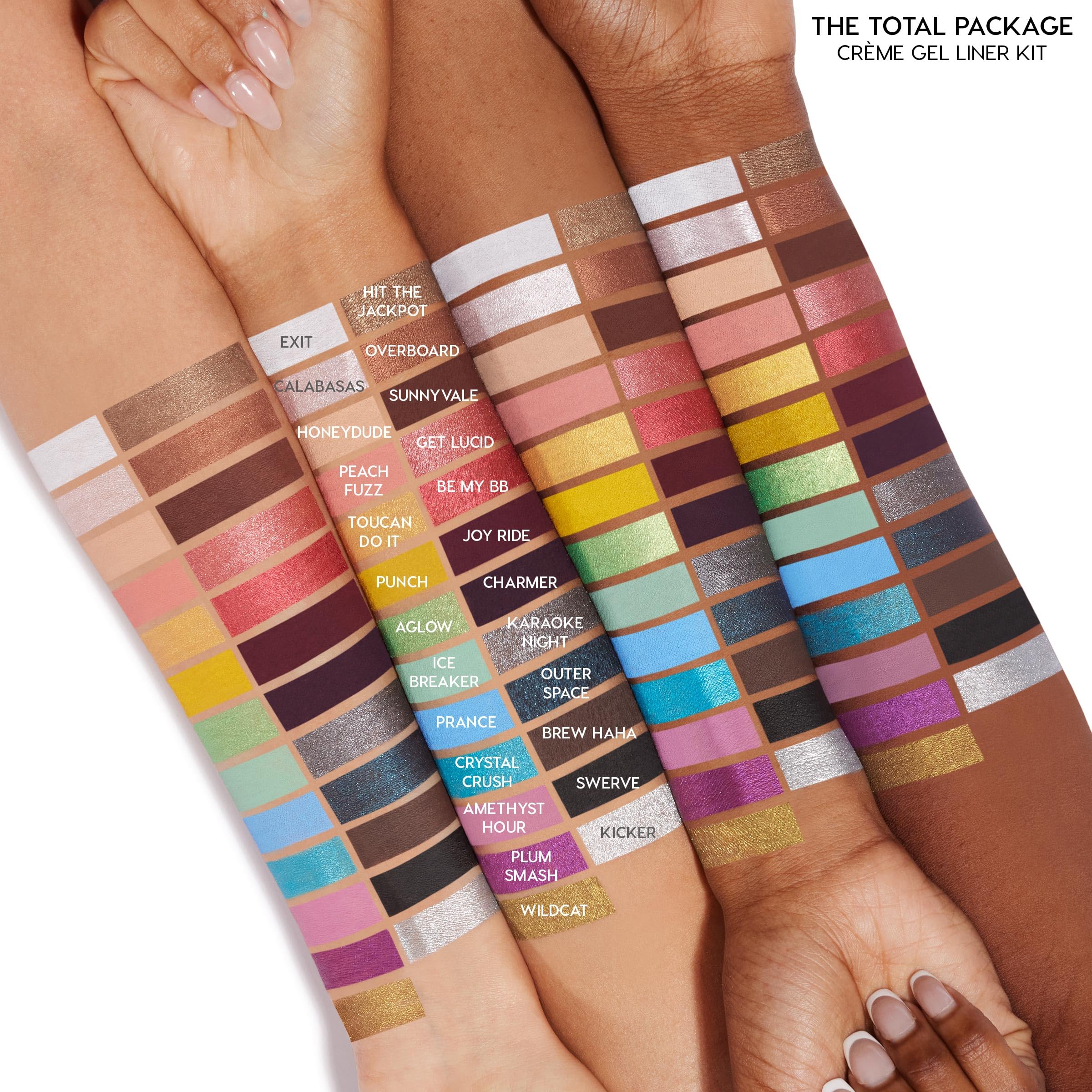 ColourPop Crème Gel Waterproof Eyeliner - 18HR Wear, Ultra-Pigmented Eyeliner Pencil with Matte & Metallic Finishes - Smudge-Proof, Vegan & Cruelty-Free - Brew HaHa (0.01 oz)