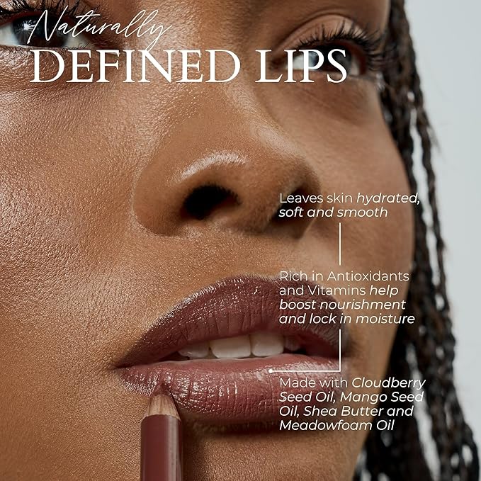 FITGLOW Beauty Vegan Lip Liner Pencil, Root, 1.1g