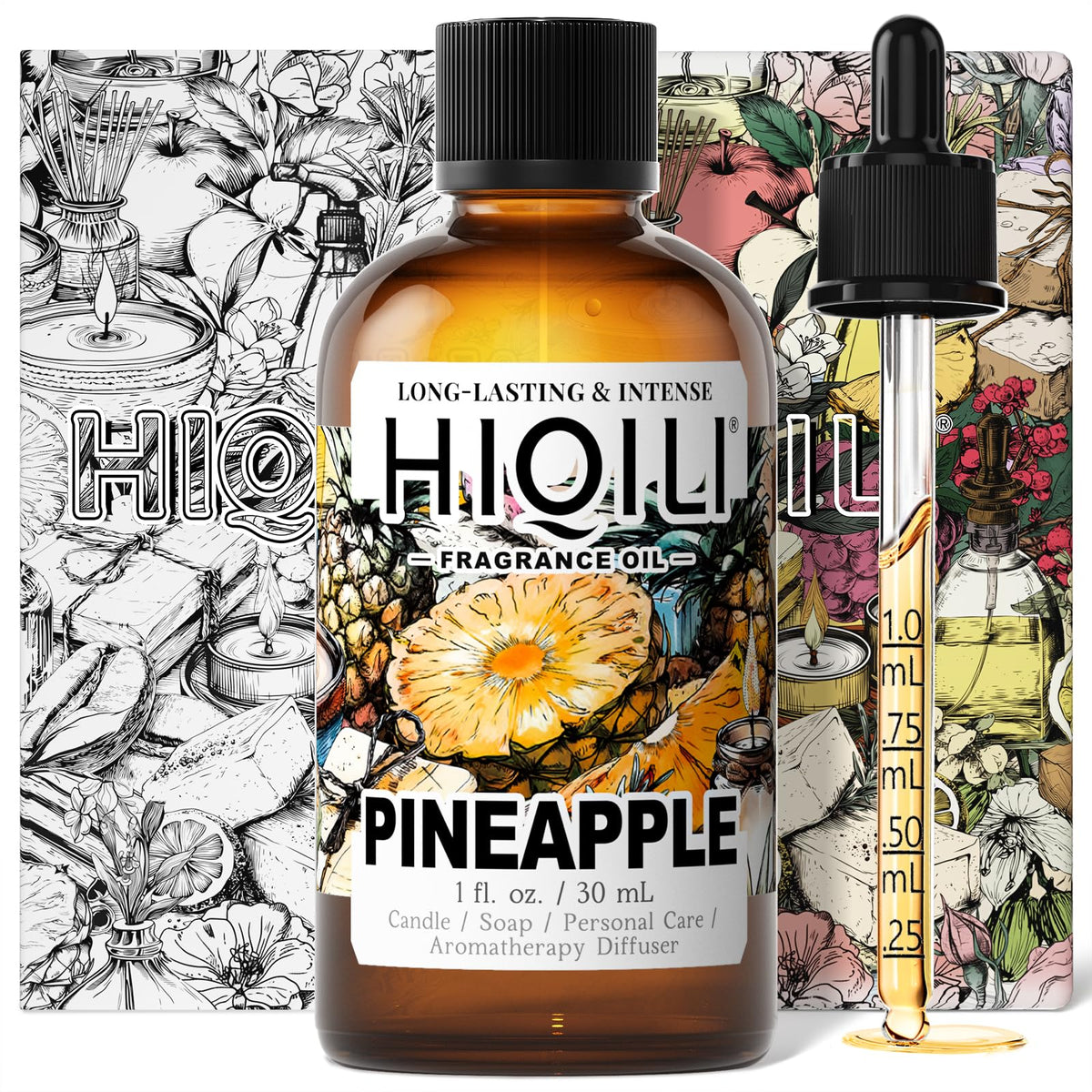 HIQILI Grape Fragrance Oil for Diffusers, Perfume & Room Spray - 5.07 Fl Oz
