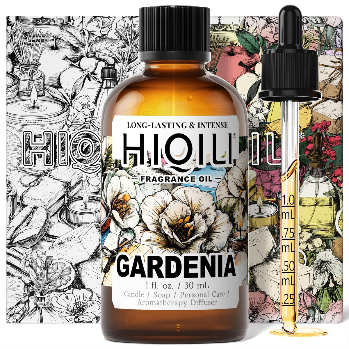 HIQILI Grape Fragrance Oil for Diffusers, Perfume & Room Spray - 5.07 Fl Oz
